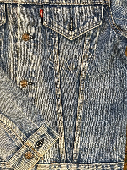 Levi's denim trucker jacket 70505-0214 - S/M