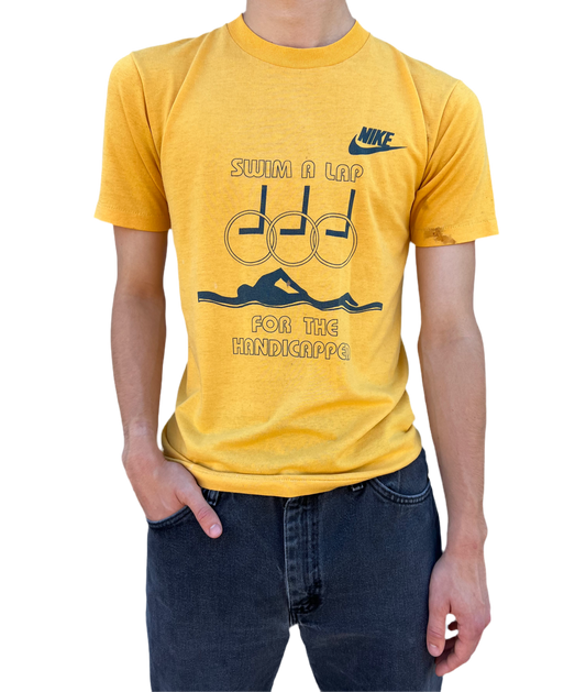 80s Nike swim a lap tee