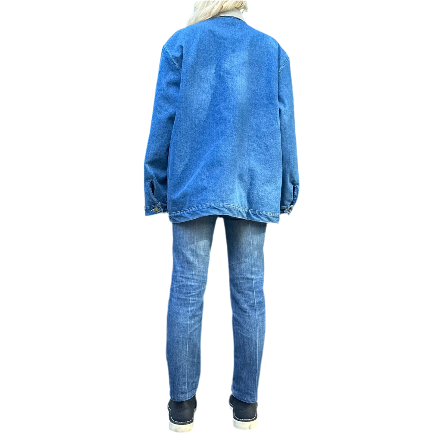 Pointer brand blanket lined denim chore coat