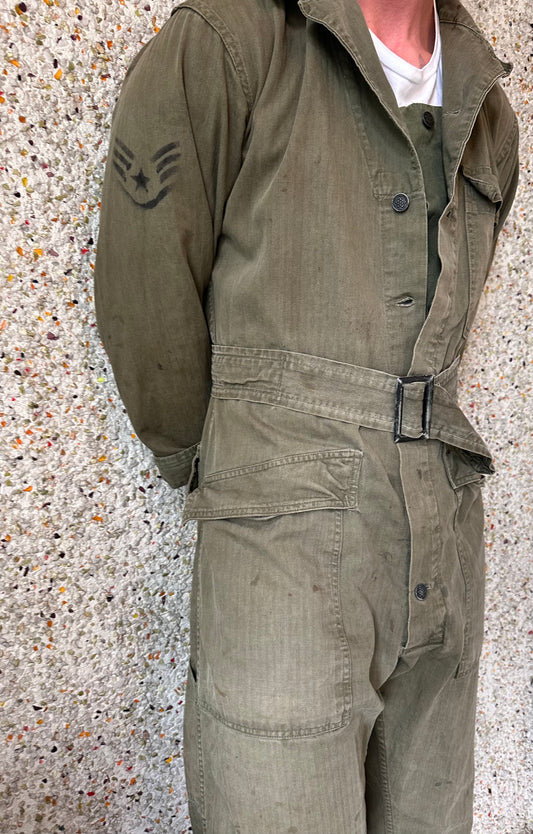 40’s HBT WWII 13 star Coveralls - Medium
