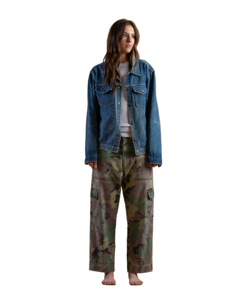 50s Madewell Sanforized Denim Trucker Jacket - L