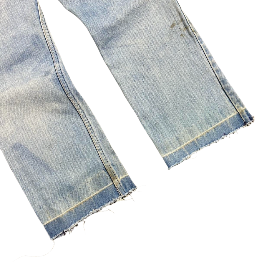 70's Levi’s thrashed orange tab jeans (28")