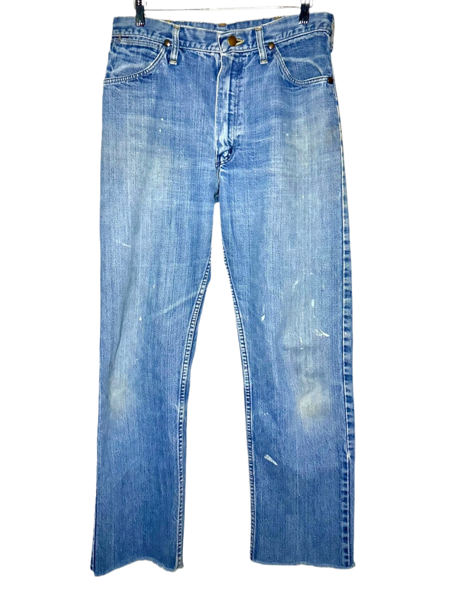 70's Maverick straight bootcut denim jeans w/ hidden rivets (30")