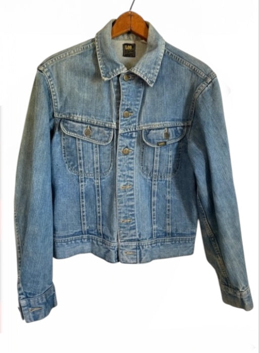 80s Lee sanforized denim trucker jacket