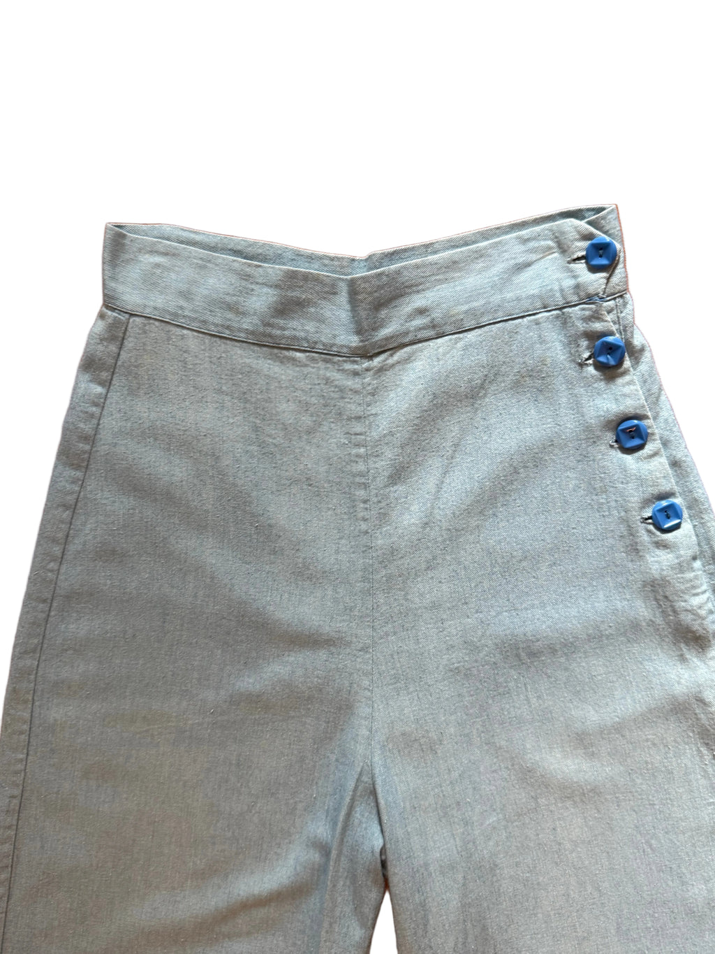 1930s 40s Erwin Blue Surf Sanforized Denim Pants (28)