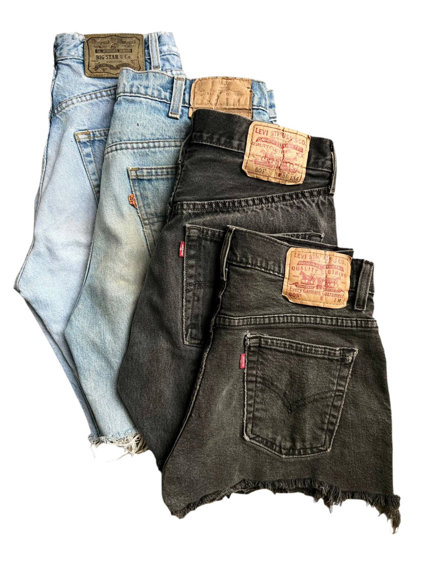 Custom vintage denim shorts - custom sizes