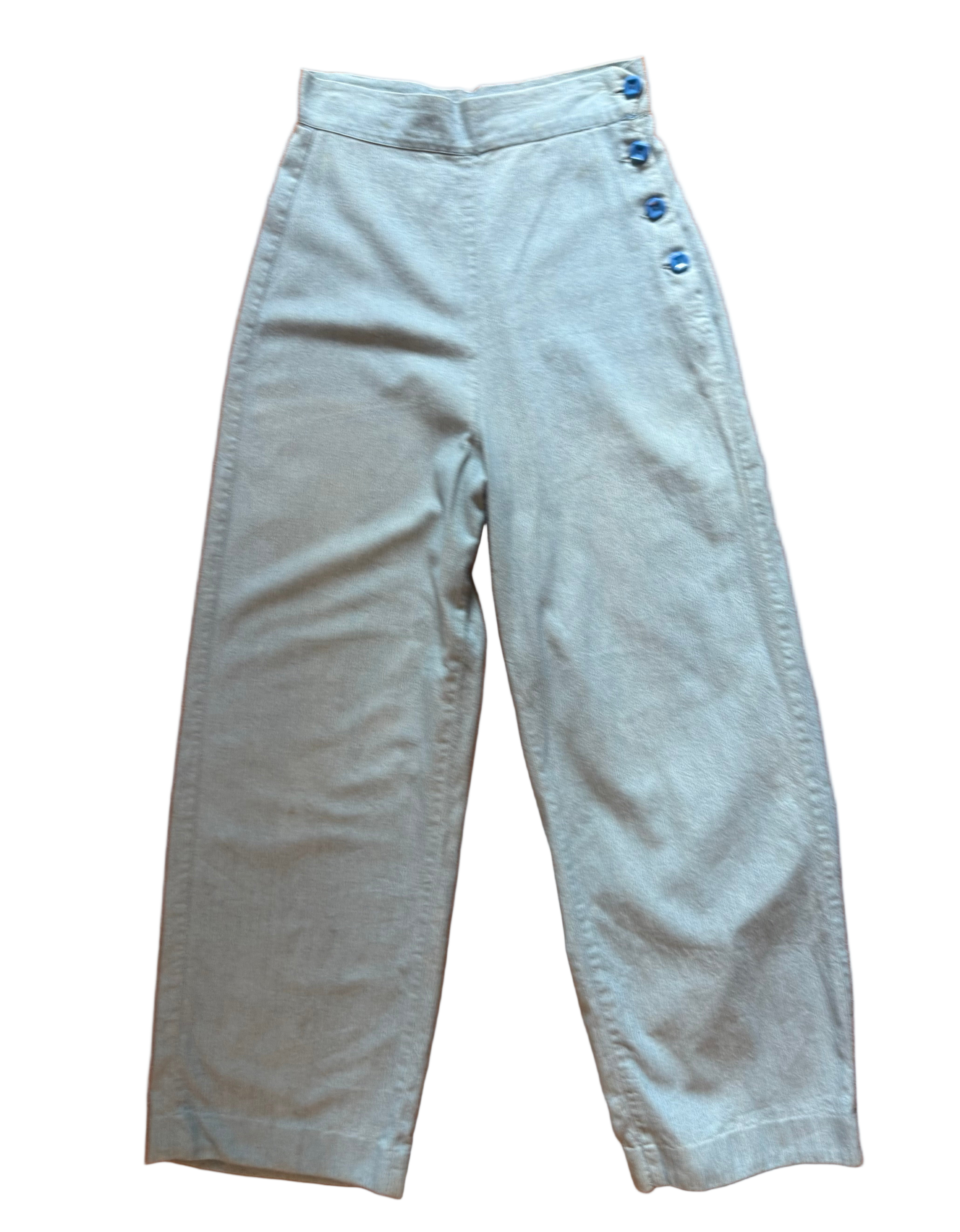 1930s 40s Erwin Blue Surf Sanforized Denim Pants (28)