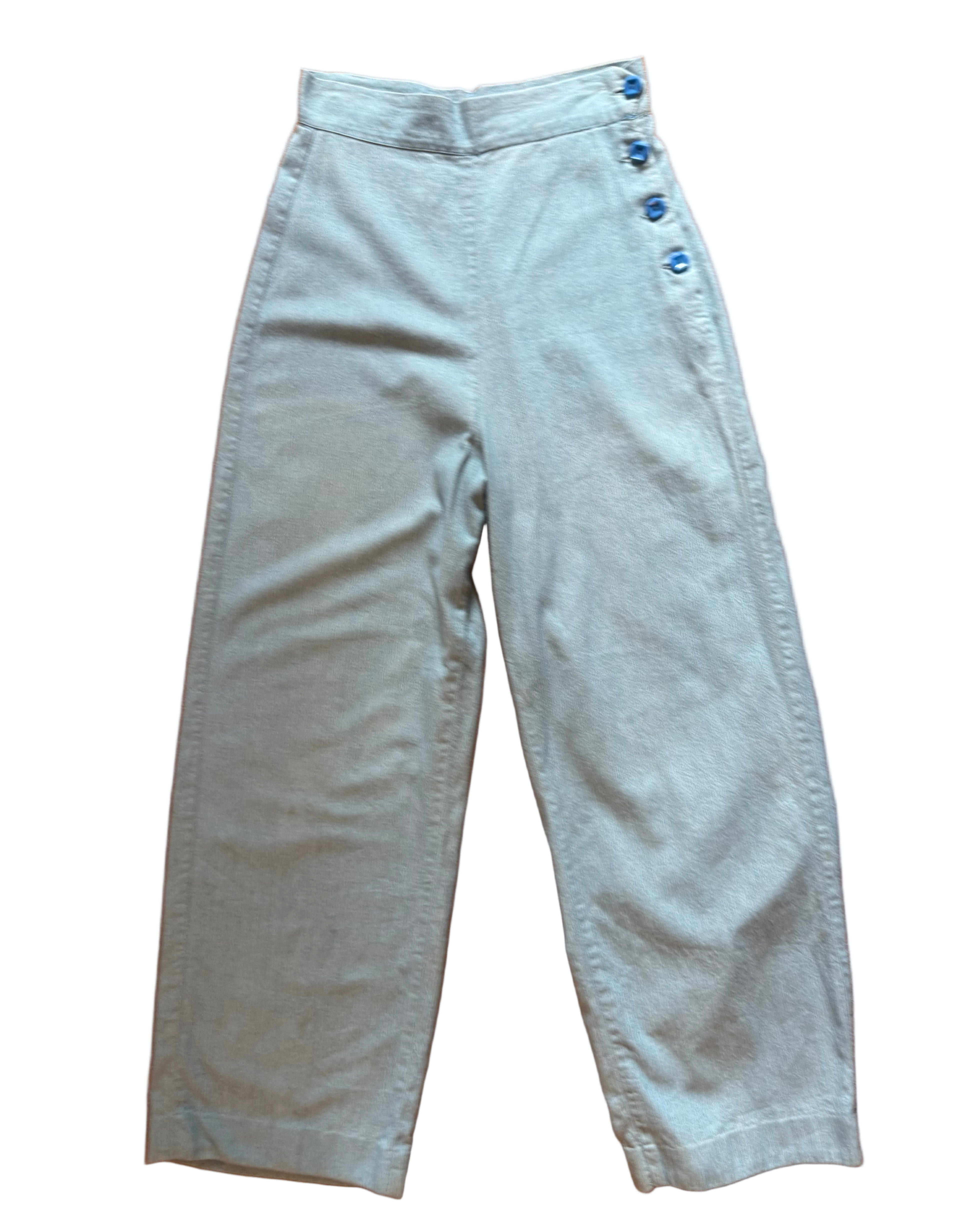 1930s 40s Erwin Blue Surf Sanforized Denim Pants (28)
