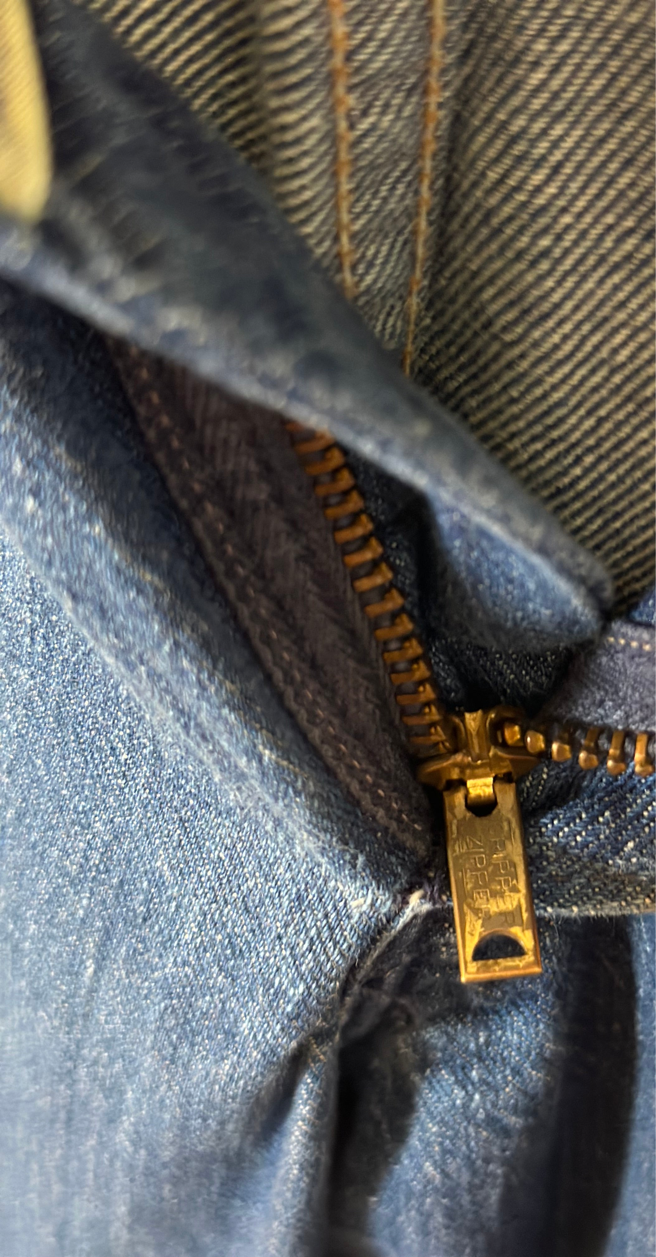 60s Wrangler Blue Bell Sanforized denim jeans