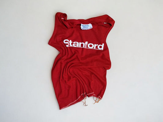 70's Stanford University single stitch sportswear Tank Top - M