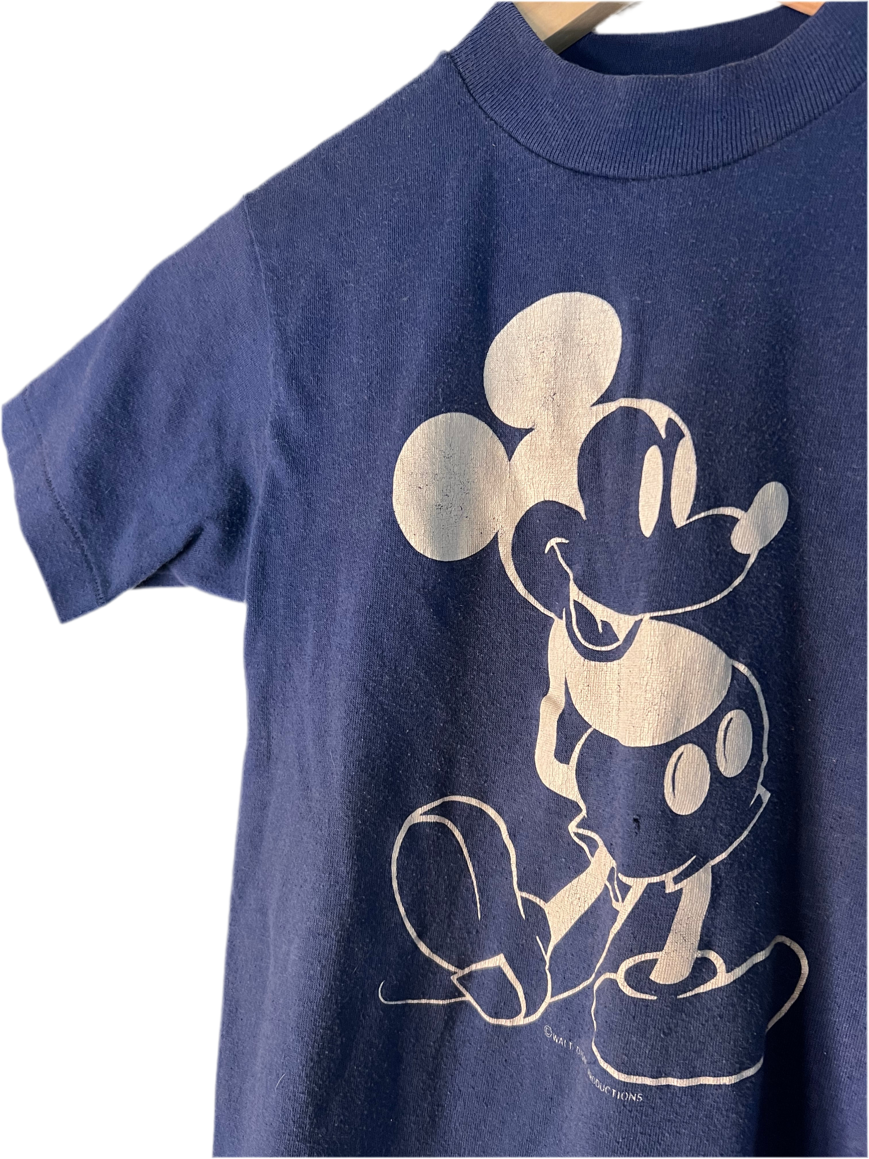 70's Sportswear Mickey Mouse USA T-Shirt