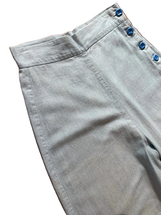 1930s 40s Erwin Blue Surf Sanforized Denim Pants (28)