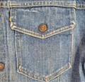 50s Madewell Sanforized Denim Trucker Jacket - L