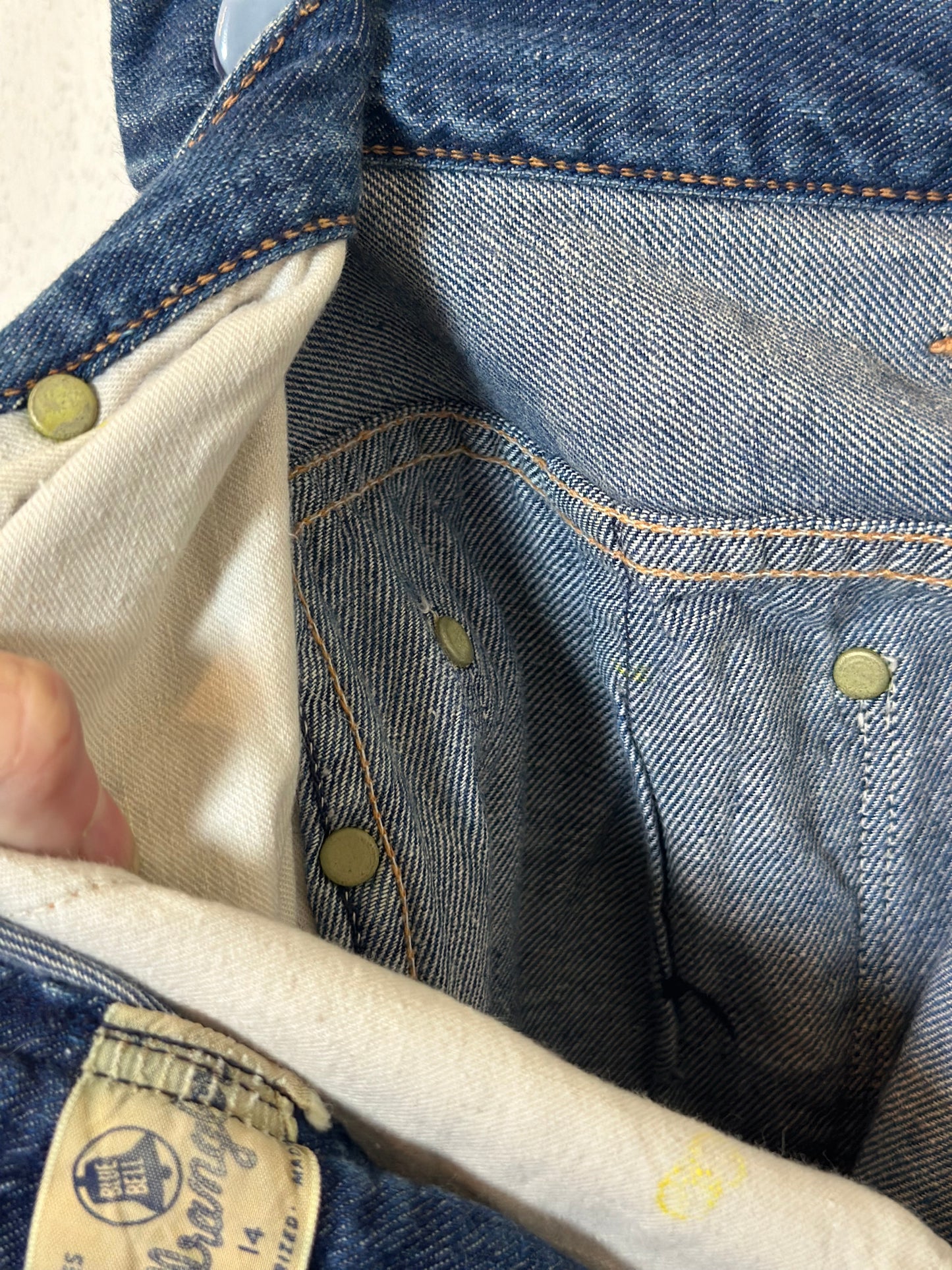 60s Wrangler Blue Bell Sanforized denim jeans 26