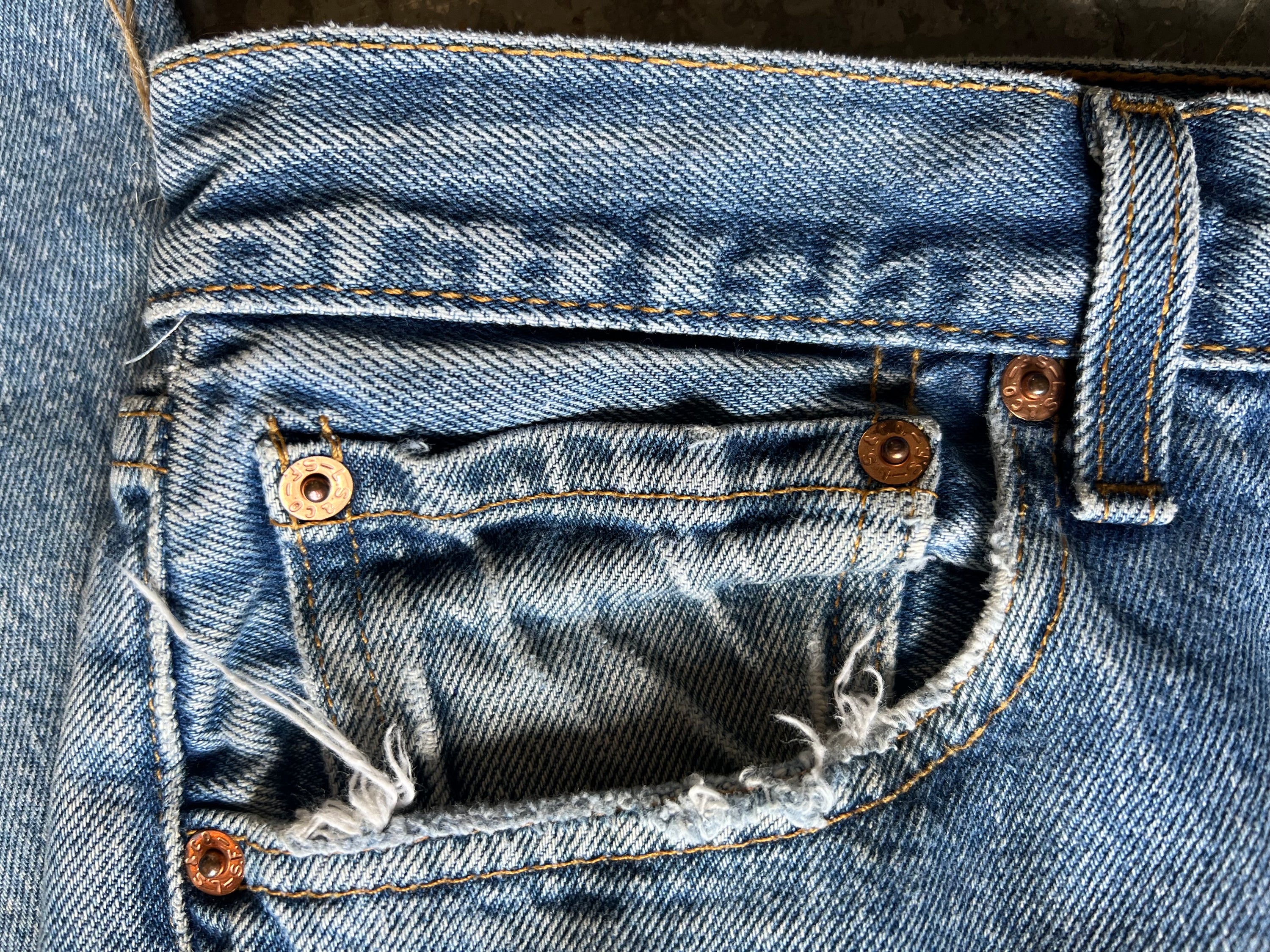 80s Levi's 501xx denim jeans