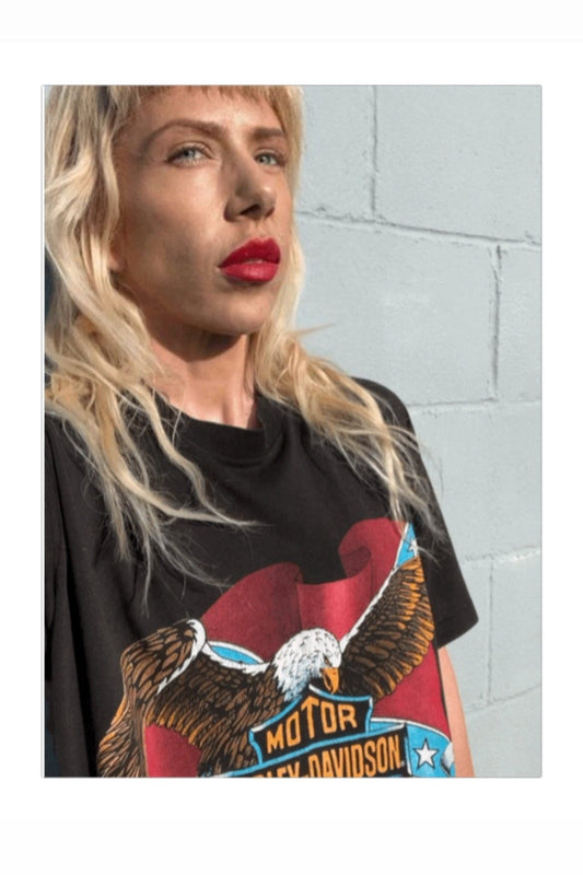 80’s Harley Davidson soft thin T Shirt (M)