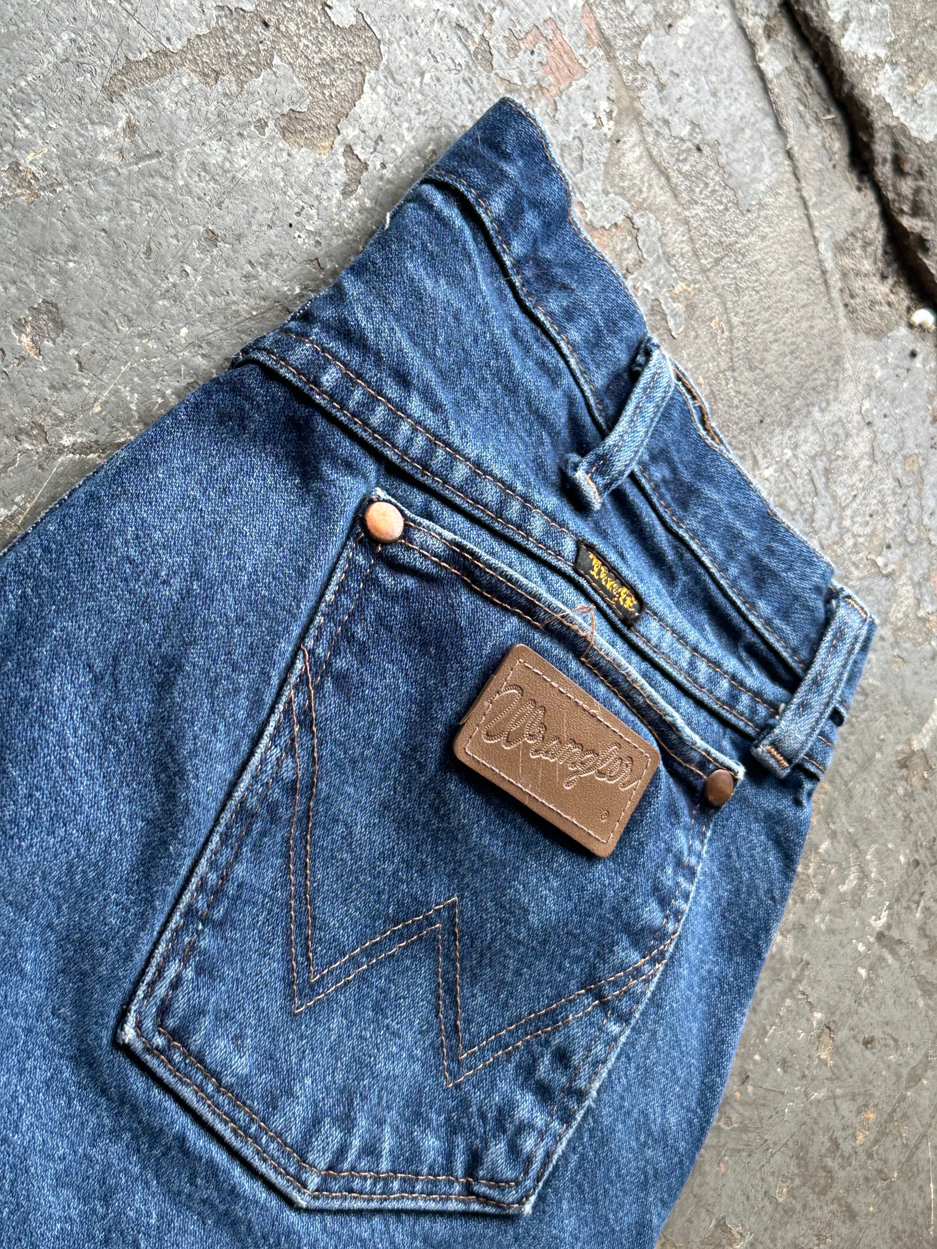 80’s Wrangler Vintage Straight leg denim jeans 35