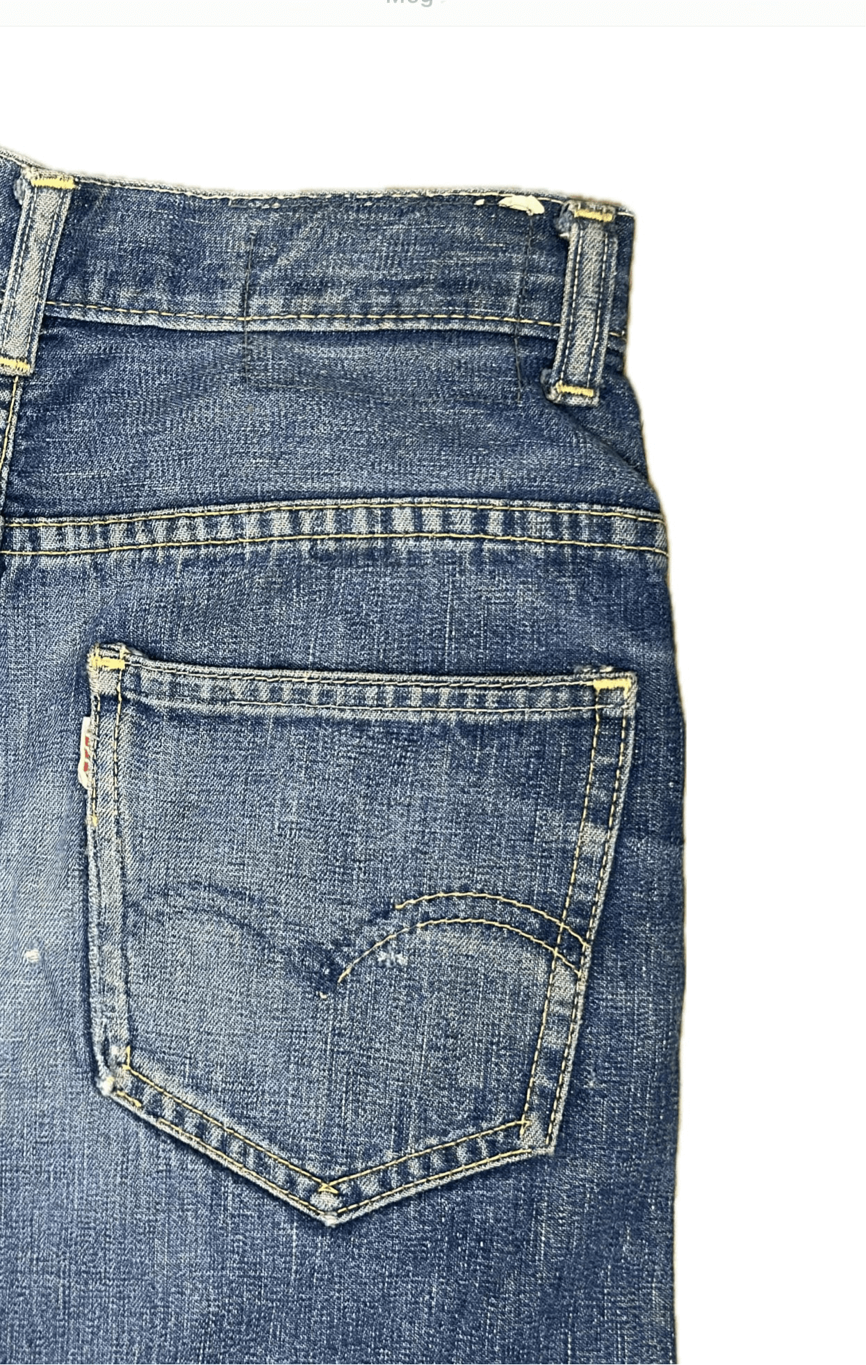 60s Levi’s Big E denim jeans