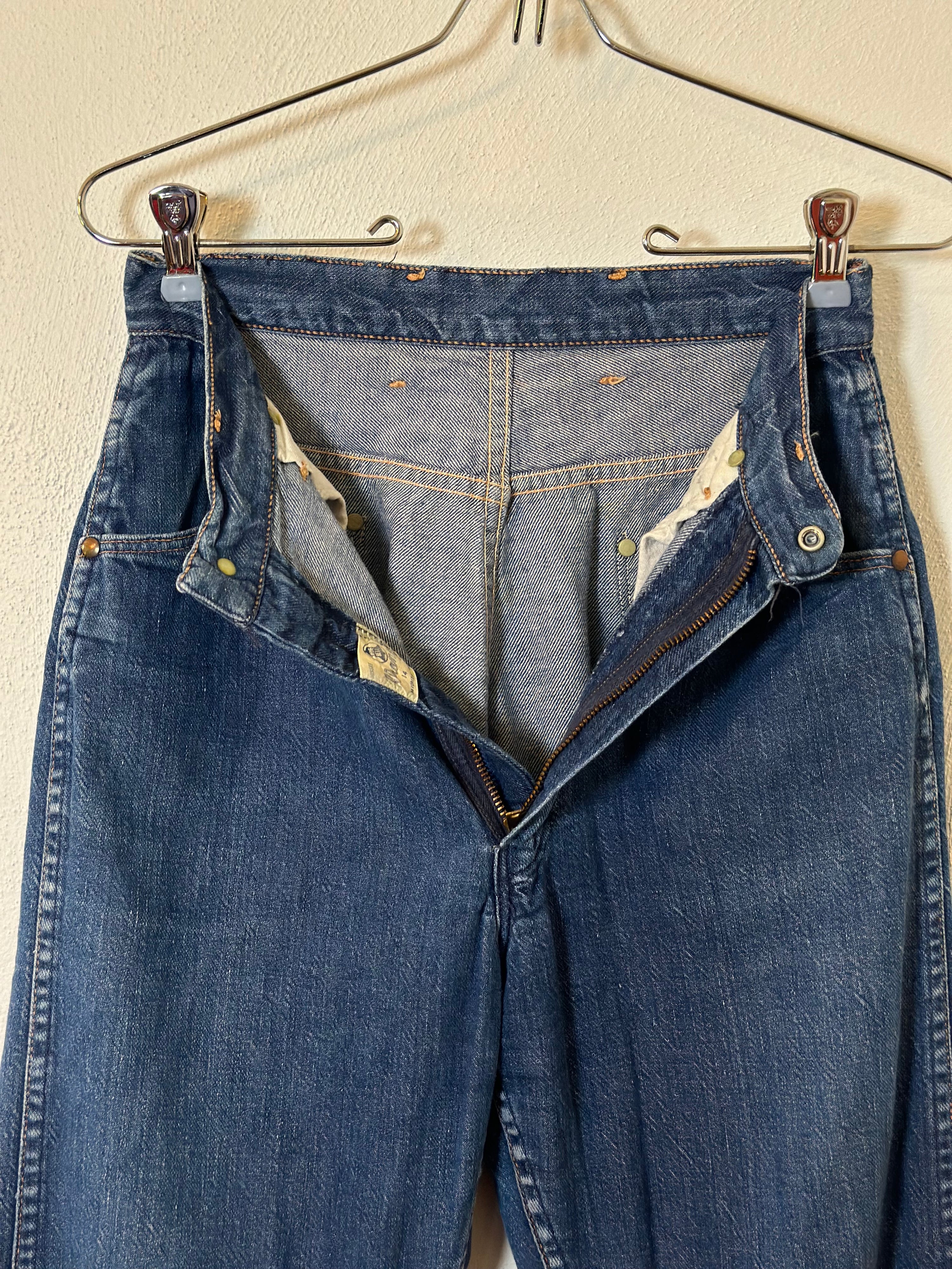 60s Wrangler Blue Bell Sanforized denim jeans