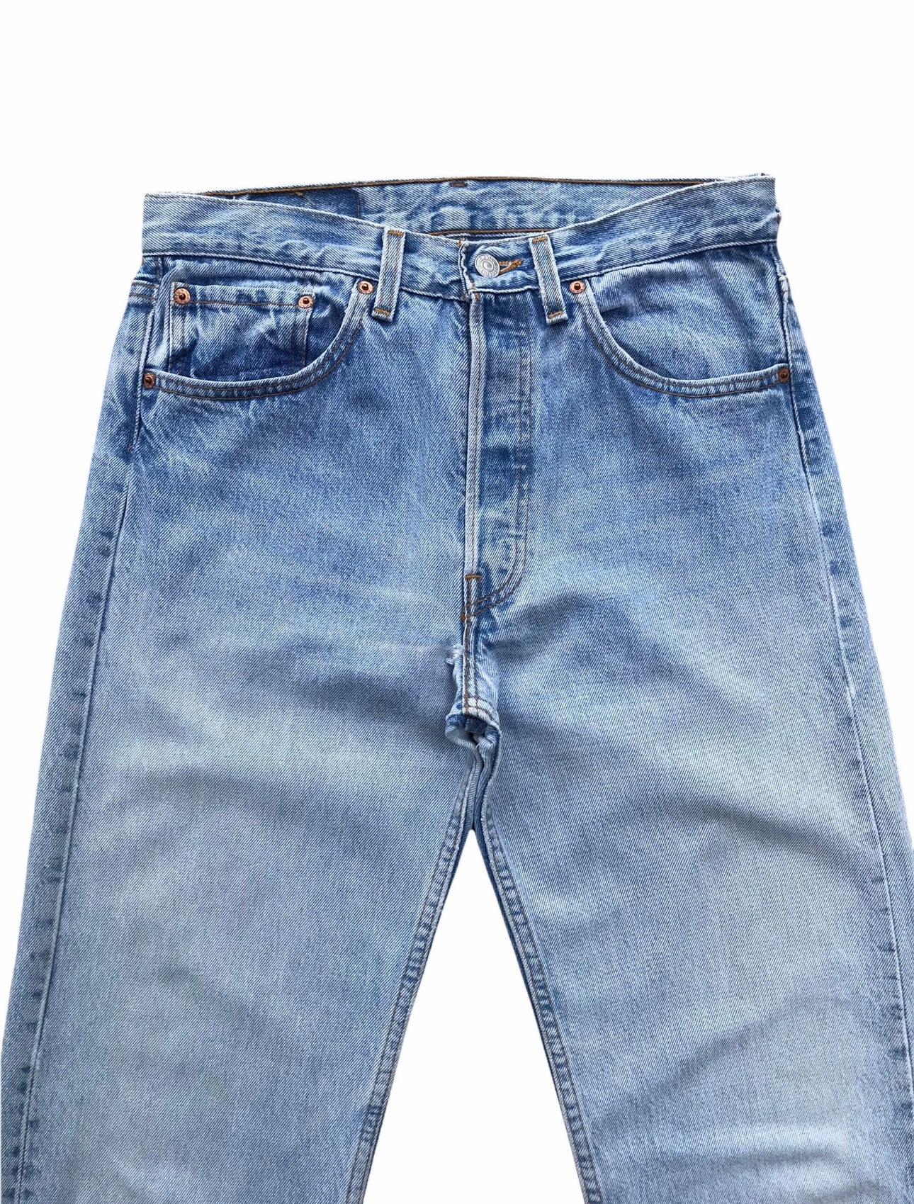 90's Levi's 501 xx light wash denim jeans 32"