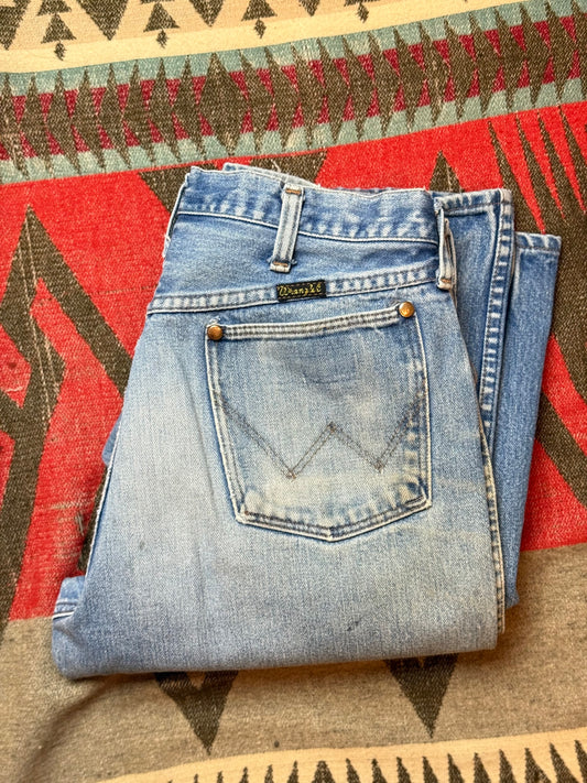 90’s Vintage Wrangler USA denim jeans 31x32