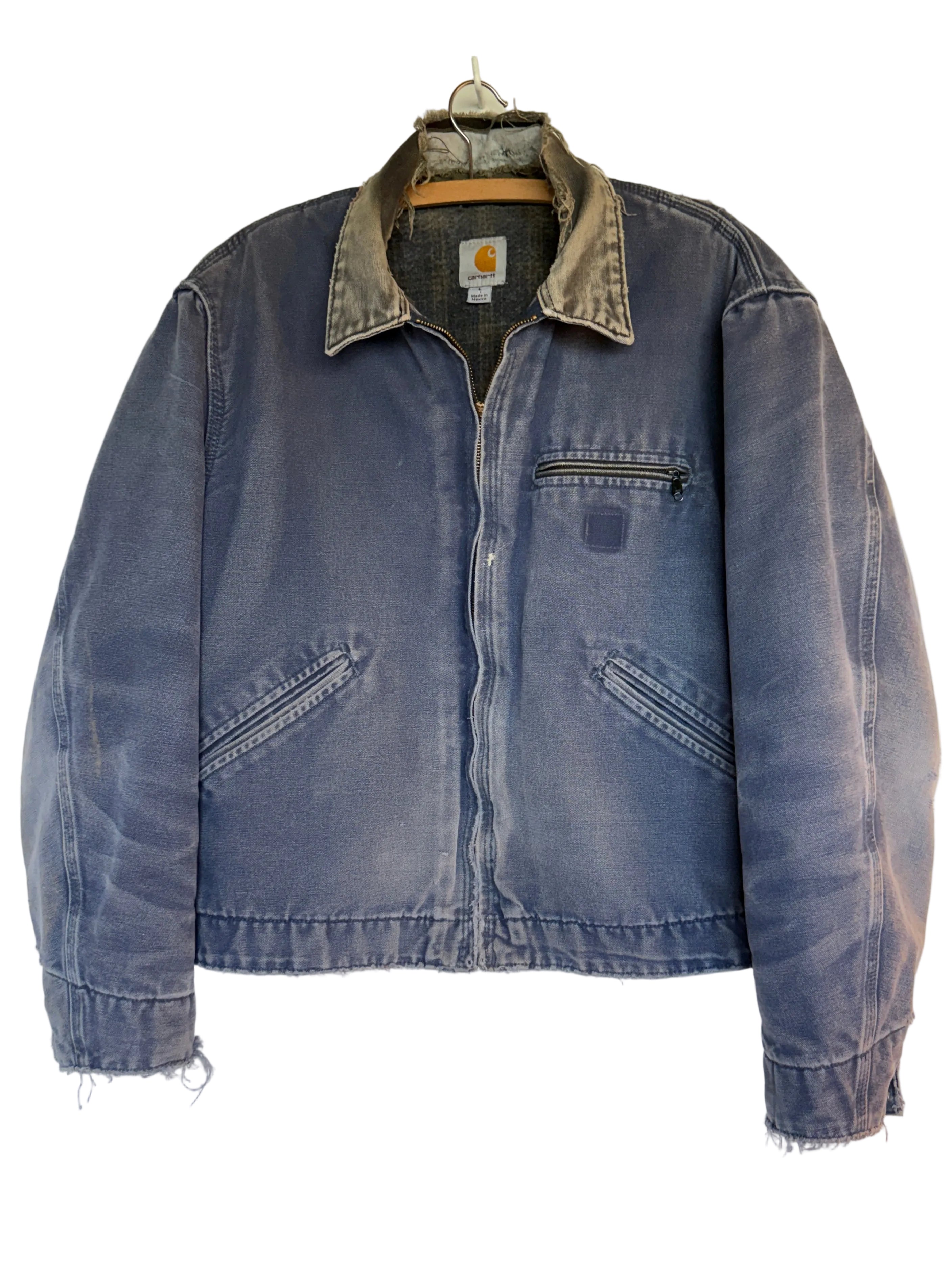 Vintage Carhartt sun faded detroit jacket