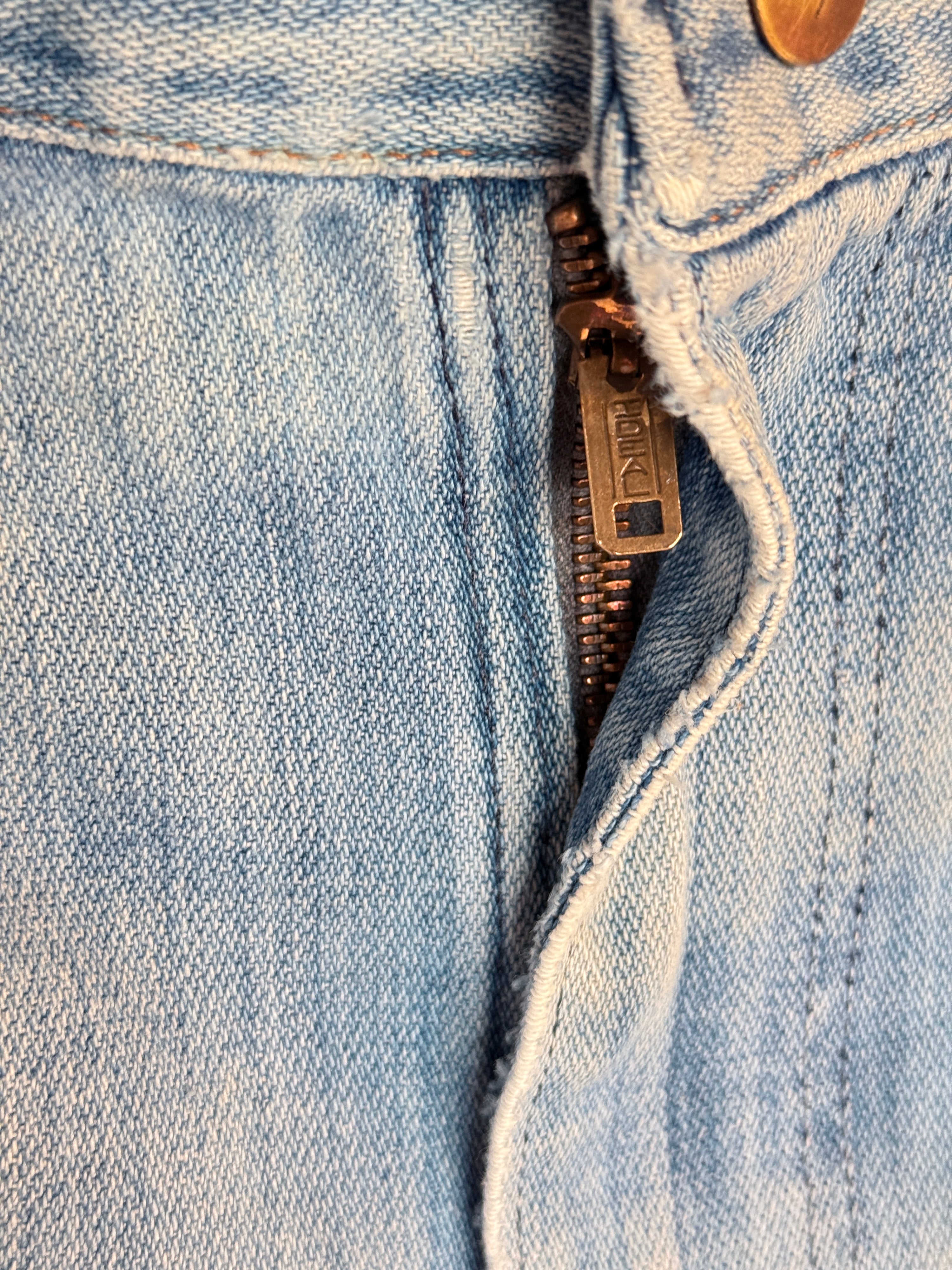 60’s 11MWZ Blue Bell Wrangler Distressed jeans