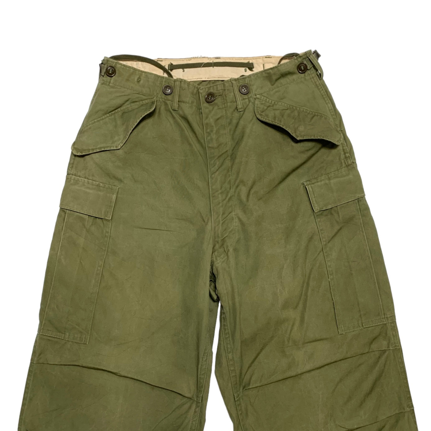 1950's M-51 Military Field Trousers (34-39 adjustable waist)