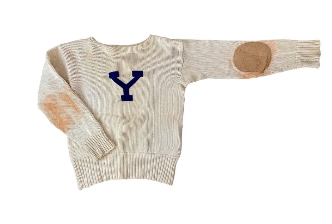 50’s Authentic Yale Colkegiate Sportswear Wool Knit Letter Sweater Pullover