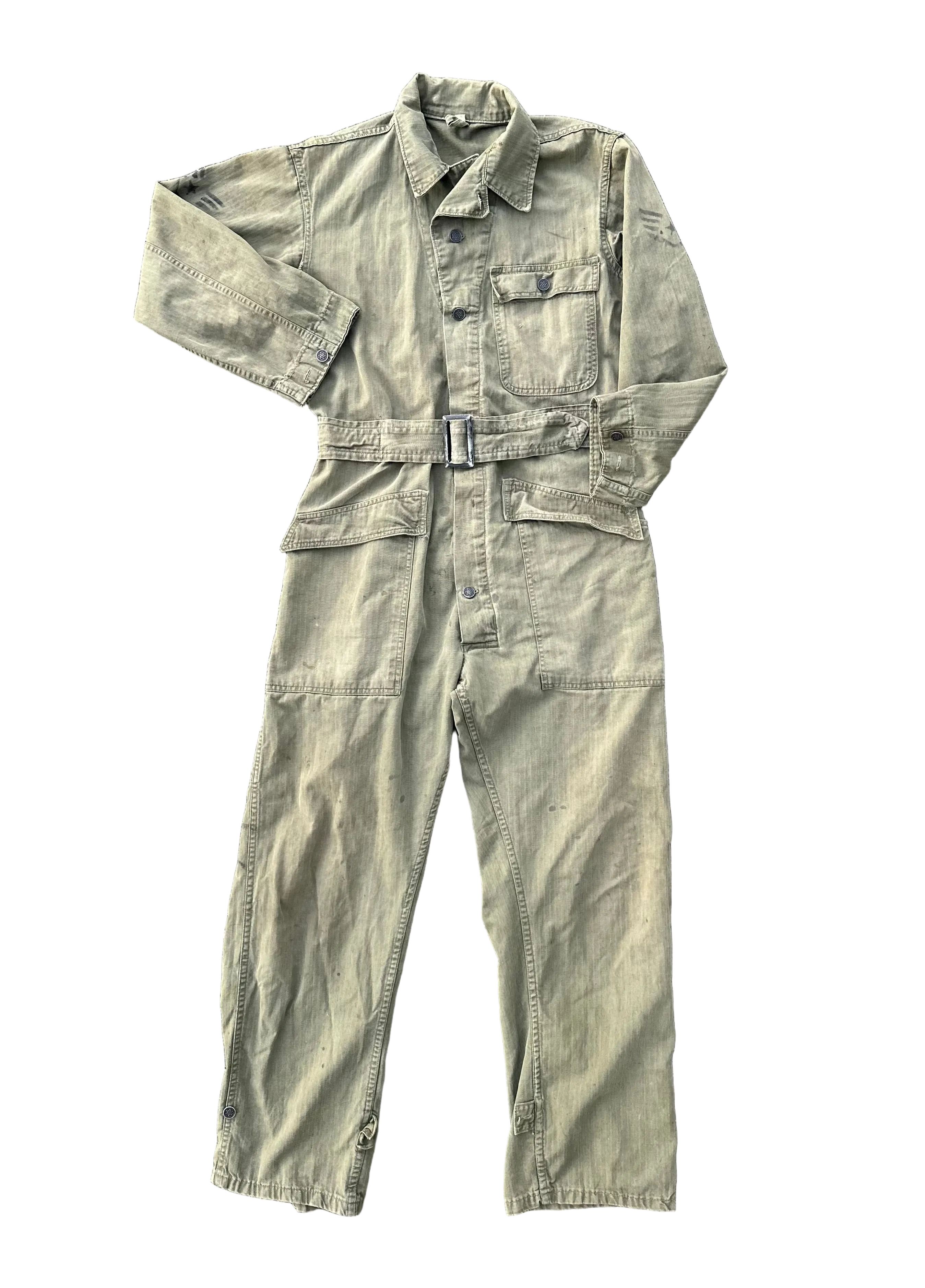 40’s HBT WWII 13 star Coveralls - Medium